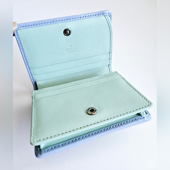 Gucci Multicolor Pastel GG Marmont Compact Wallet - Picture 8 of 13